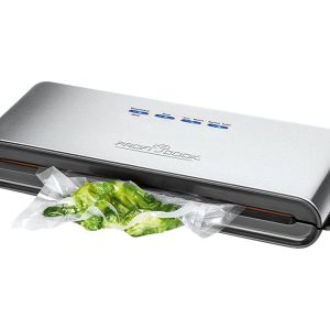 ProfiCook Vacuum bag sealer 120W Rustfrit stål/sort