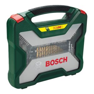 Bosch X-Line Titanium Skruetrækker, borebit og sokkelsæt