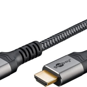 Goobay High Speed HDMI Cable with Ethernet 3m Grå