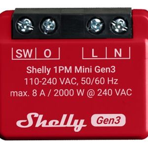 Shelly 1PM Mini Gen3 Relækontakt