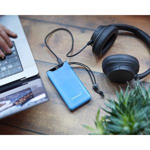 Intenso F20000 Powerbank 20000mAh 20Watt 1xUSB-A 3.0 1xUSB-C Blå