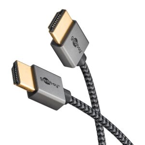Goobay Slim High Speed HDMI 2.0 Kabel med Ethernet 5 m