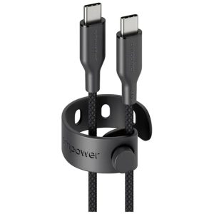 empower by PanzerGlass Racing USB-C to USB-C 2m sort