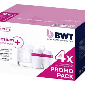 BWT 125681749 Vandfilterpatron med Magnesium - 4 stk.