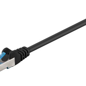 Goobay CAT 6A S/FTP PiMF 7.5m Black