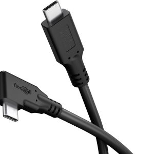 Goobay USB-C Vinklet Kabel 90° USB4 240W 2m