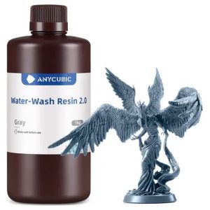 Anycubic Water-Wash 2.0 1kg Resin Grå
