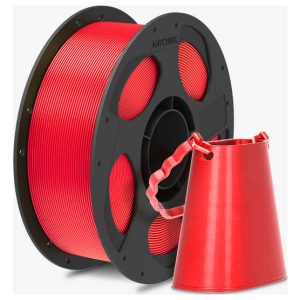 Anycubic PLA Silk PLA-filament 1.75mm Julerød AHSCCR-103