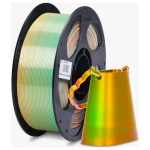 Anycubic PLA Silk PLA-filament 1.75mm Regnbue AHSCRB1-103