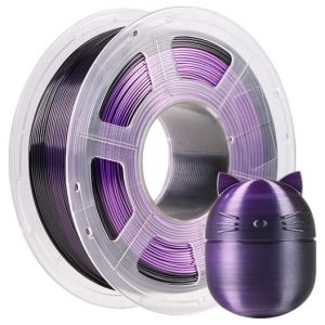 Anycubic PLA Silk Dual PLA-filament 1.75mm Sort Og Lilla AHSC10-103