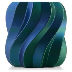 Anycubic PLA Silk Dual PLA-filament 1.75mm Blå Og Grøn AHSC16-103