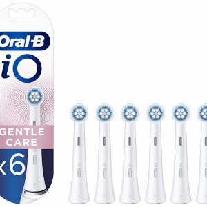 Oral-B iO Gentle Care Børstehoveder Hvid, 6 stk.