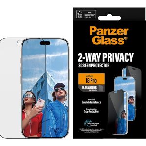 PanzerGlass 2-Way Privacy Skærmbeskytter til iPhone 18 Pro