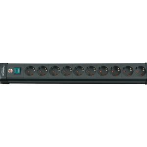 brennenstuhl Premium-Line Stikdåse 10-stik Sort 3m