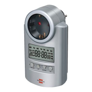 brennenstuhl Digital Weekly Timer DT Timer Indendørs Grå