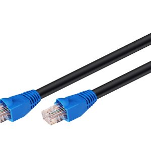 Goobay RJ45 CAT 6 Outdoor U/UTP 40m CCA Black