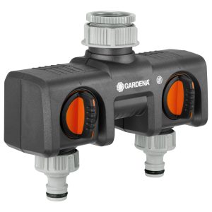 Gardena Twin-Tap Slangestikforbindelse