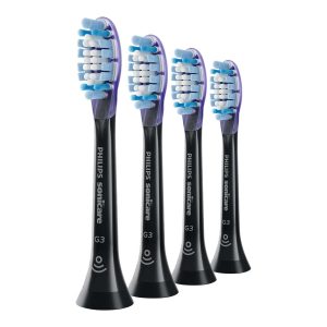 Philips Sonicare G3 Premium HX9054 Gum Care Ekstra tandbørstehoved 4 Sort Blå Lilla Hvid