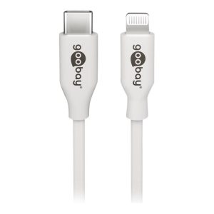 Goobay Lightning-kabel 50cm hvid MFi