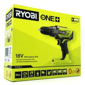 Ryobi One+ R18PD3-0 Bore-/skruemaskine 18V Batteri og lader ikke inkluderet