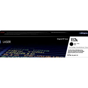 HP 117A Sort 1000 sider Toner W2070A